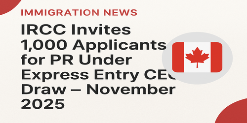 IRCC Invites 1000 Applicants for PR Under Express Entry CEC Draw